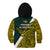 Papua New Guinea Jiwaka Province Kid Hoodie PNG Birds Of Paradise Polynesian Arty Style LT03 - Polynesian Pride