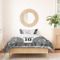 Custom Fiji Pacific Rugby 2024 Bedding Set Tapa Tribal and Fijian Masi Pattern LT03 - Polynesian Pride