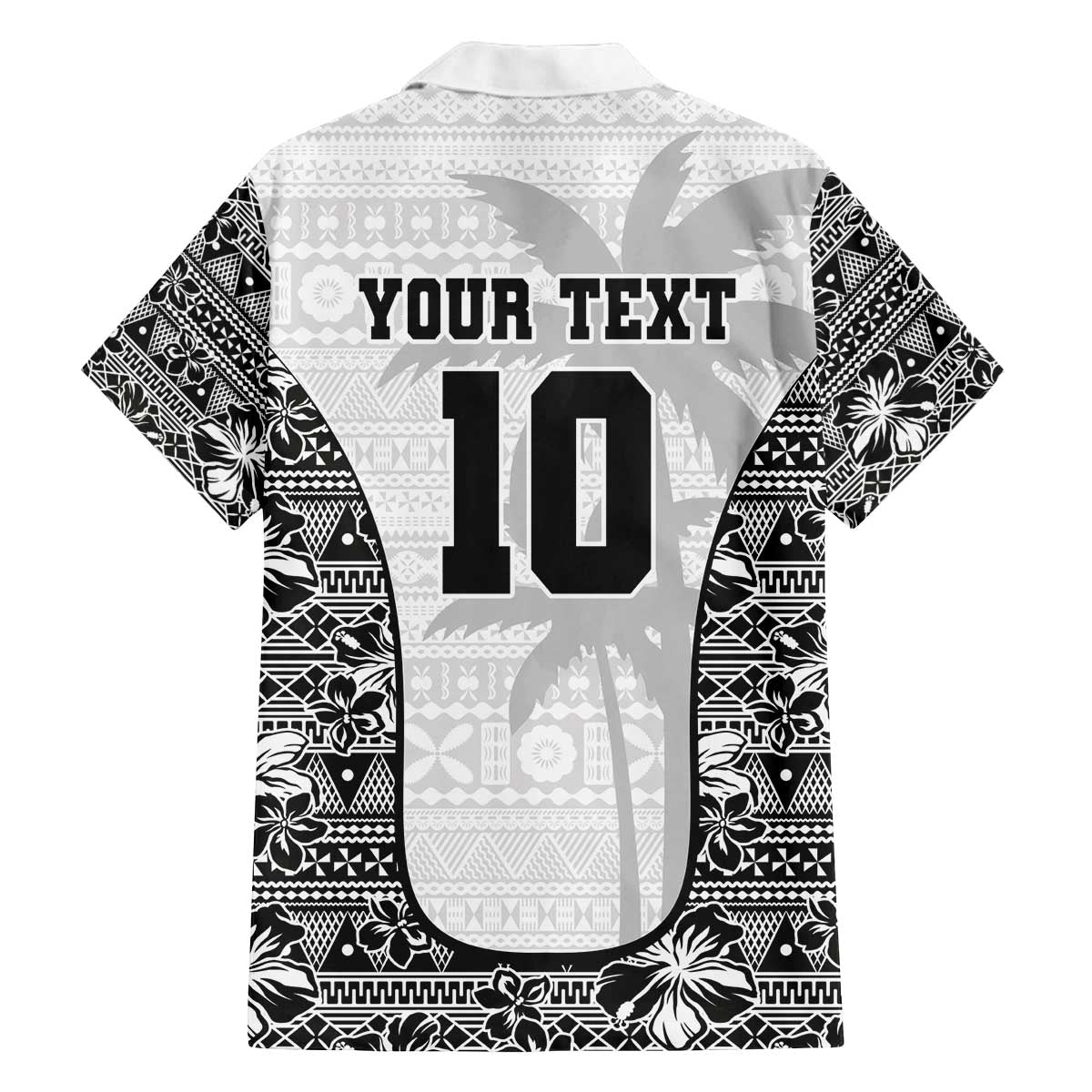 Custom Fiji Pacific Rugby 2024 Family Matching Off The Shoulder Long Sleeve Dress and Hawaiian Shirt Tapa Tribal and Fijian Masi Pattern LT03 - Polynesian Pride