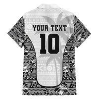 Custom Fiji Pacific Rugby 2024 Family Matching Puletasi and Hawaiian Shirt Tapa Tribal and Fijian Masi Pattern LT03 - Polynesian Pride