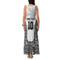 Custom Fiji Pacific Rugby 2024 Family Matching Tank Maxi Dress and Hawaiian Shirt Tapa Tribal and Fijian Masi Pattern LT03 - Polynesian Pride