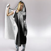 New Zealand Rugby Hooded Blanket Aotearoa Champion Cup History with Haka Dance LT03 - Polynesian Pride