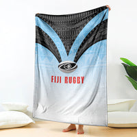 Fijian Rugby Blanket Tapa Pattern Retro Sporty Style LT03 - Polynesian Pride