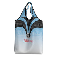 Fijian Rugby Grocery Bag Tapa Pattern Retro Sporty Style LT03 - Polynesian Pride