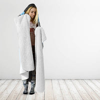 Fijian Rugby Hooded Blanket Tapa Pattern Retro Sporty Style LT03 - Polynesian Pride