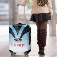 Fijian Rugby Luggage Cover Tapa Pattern Retro Sporty Style LT03 - Polynesian Pride