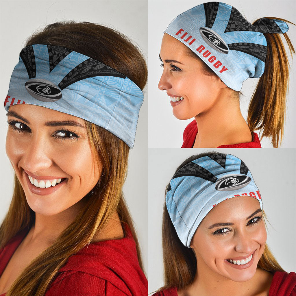 Fijian Rugby Neck Gaiter Tapa Pattern Retro Sporty Style LT03 - Polynesian Pride