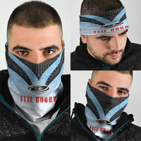 Fijian Rugby Neck Gaiter Tapa Pattern Retro Sporty Style LT03 - Polynesian Pride