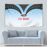 Fijian Rugby Tapestry Tapa Pattern Retro Sporty Style LT03 - Polynesian Pride
