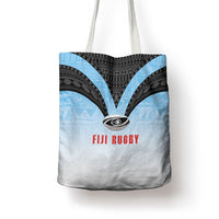 Fijian Rugby Tote Bag Tapa Pattern Retro Sporty Style LT03 - Polynesian Pride
