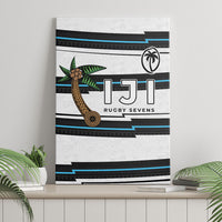 Fijian Rugby Sevens Canvas Wall Art Masi Tapa Pattern Stripes Sporty Style LT03 - Polynesian Pride