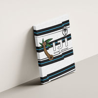 Fijian Rugby Sevens Canvas Wall Art Masi Tapa Pattern Stripes Sporty Style LT03 - Polynesian Pride