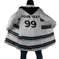 Custom Fijian Rugby Sevens Cloak Masi Tapa Pattern Stripes Sporty Style LT03 - Polynesian Pride