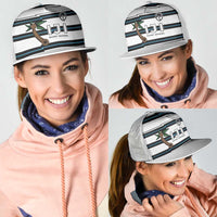 Fijian Rugby Sevens Mesh Trucker Cap Masi Tapa Pattern Stripes Sporty Style LT03 - Polynesian Pride