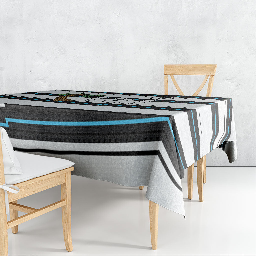 Fijian Rugby Sevens Tablecloth Masi Tapa Pattern Stripes Sporty Style LT03 - Polynesian Pride