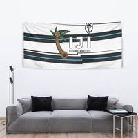 Fijian Rugby Sevens Tapestry Masi Tapa Pattern Stripes Sporty Style LT03 - Polynesian Pride