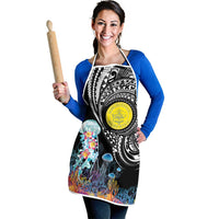 Palau Jellyfish Apron Coral Reef with Polynesian Pattern LT03 - Polynesian Pride