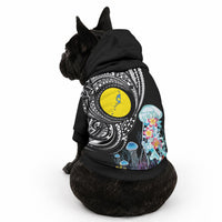 Palau Jellyfish Pet Hoodie Coral Reef with Polynesian Pattern LT03 - Polynesian Pride