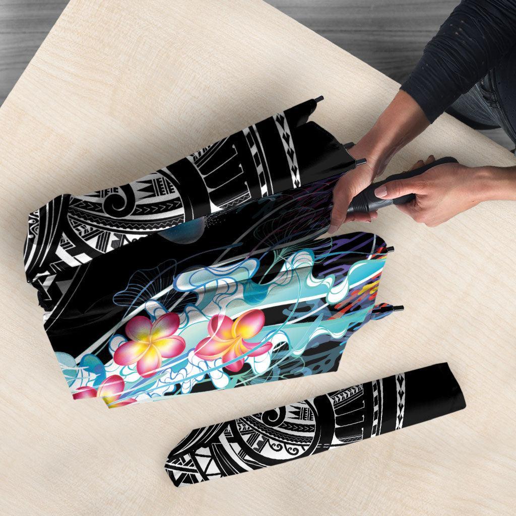 Palau Jellyfish Umbrella Coral Reef with Polynesian Pattern LT03 - Polynesian Pride
