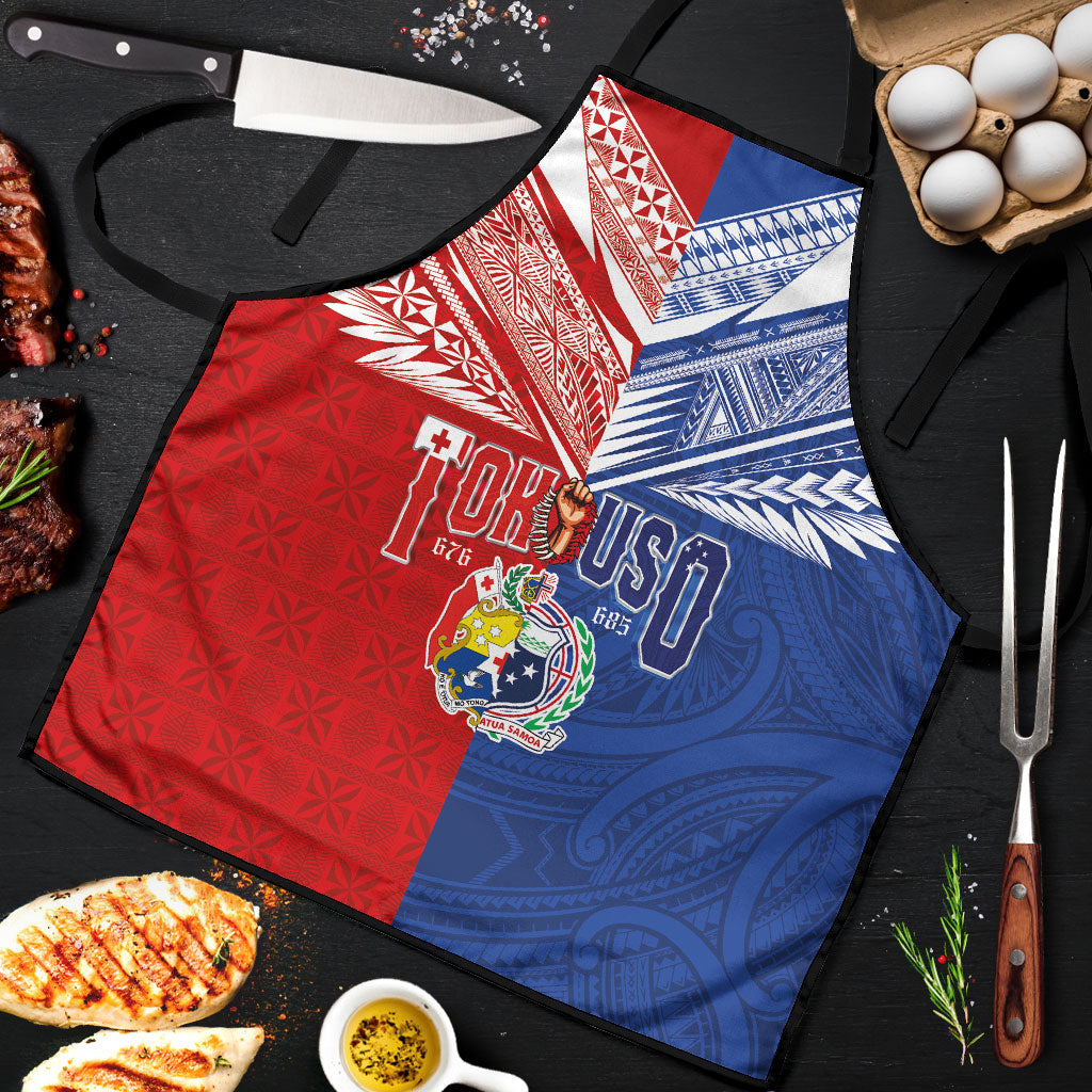 Tokouso Tonga Samoa Apron Proud of Brotherhood LT03 Multicolor - Polynesian Pride