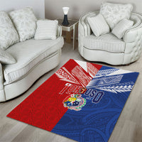 Tokouso Tonga Samoa Area Rug Proud of Brotherhood LT03 - Polynesian Pride