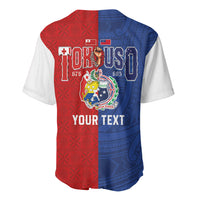 Personalised Tokouso Tonga Samoa Baseball Jersey Proud of Brotherhood LT03 - Polynesian Pride