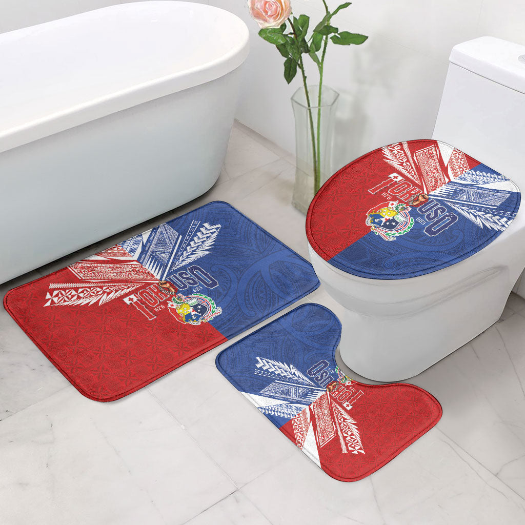 Tokouso Tonga Samoa Bathroom Set Proud of Brotherhood LT03 - Polynesian Pride