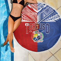 Tokouso Tonga Samoa Beach Blanket Proud of Brotherhood LT03 - Polynesian Pride