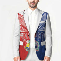 Personalised Tokouso Tonga Samoa Blazer Proud of Brotherhood LT03 - Polynesian Pride