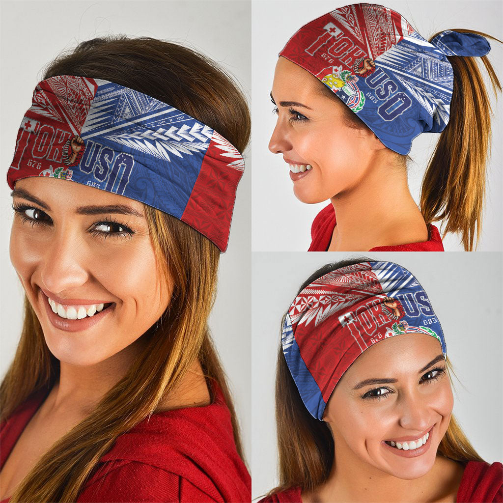 Tokouso Tonga Samoa Neck Gaiter Proud of Brotherhood LT03 - Polynesian Pride