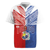 Personalised Tokouso Tonga Samoa Rugby Jersey Proud of Brotherhood LT03 Multicolor - Polynesian Pride