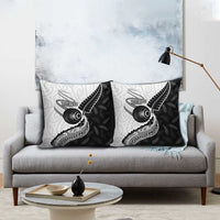 Personalised Aotearoa Lawn Bowls Pillow Cover Maori and Silver Fern Half Style LT03 - Polynesian Pride
