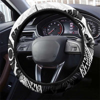Aotearoa Lawn Bowls Steering Wheel Cover Maori and Silver Fern Half Style LT03 - Polynesian Pride
