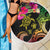Hawaii Turtle Day Beach Blanket Polynesian Tattoo and Hibiscus Flowers