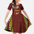 Tonga Independence Day Family Matching Off Shoulder Maxi Dress and Hawaiian Shirt National Flag and Emblem with Ngatu Art Pattern