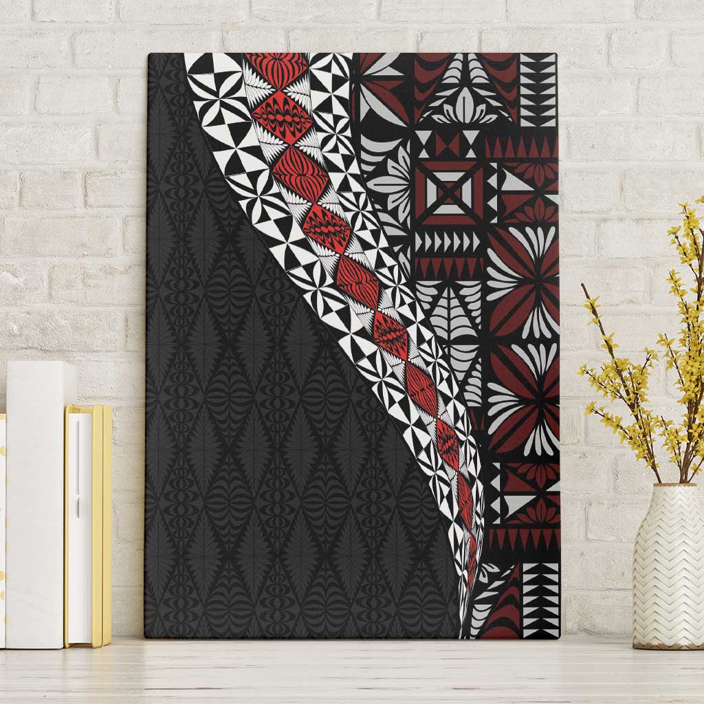 Tonga Ngatu Art Tattoo Polynesian Canvas Wall Art