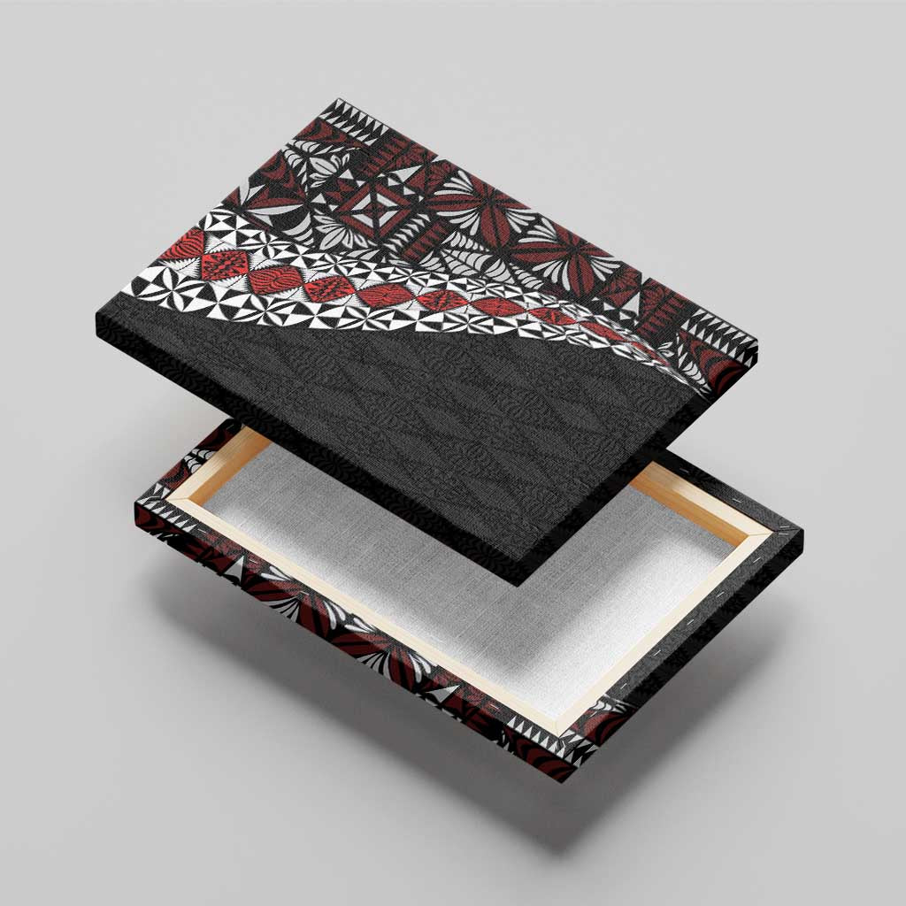 Tonga Ngatu Art Tattoo Polynesian Canvas Wall Art