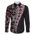 Tonga Ngatu Art Tattoo Polynesian Family Matching Off Shoulder Maxi Dress and Hawaiian Shirt