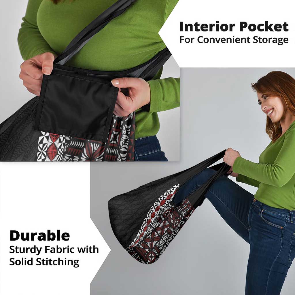 Tonga Ngatu Art Tattoo Polynesian Grocery Bag