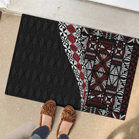 Tonga Ngatu Art Tattoo Polynesian Rubber Doormat