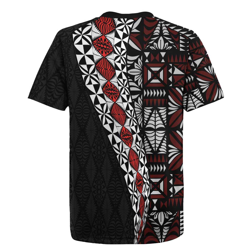 Tonga Ngatu Art Tattoo Polynesian Rugby Jersey