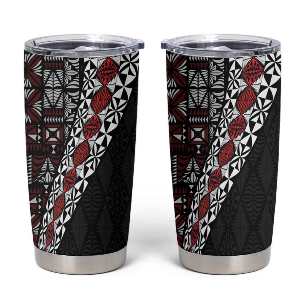 Tonga Ngatu Art Tattoo Polynesian Tumbler Cup