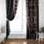 Tonga Ngatu Art Tattoo Polynesian Window Curtain