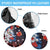 Hawaiian and Japanese Together Spare Tire Cover Hibiscus and Koi Fish Polynesian Pattern Colorful Style