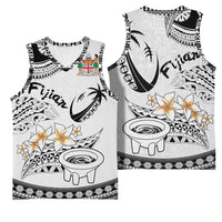 Fijian Traditional Culture Basketball Jersey Tapa Tribal Tattoos - Polynesian Pride