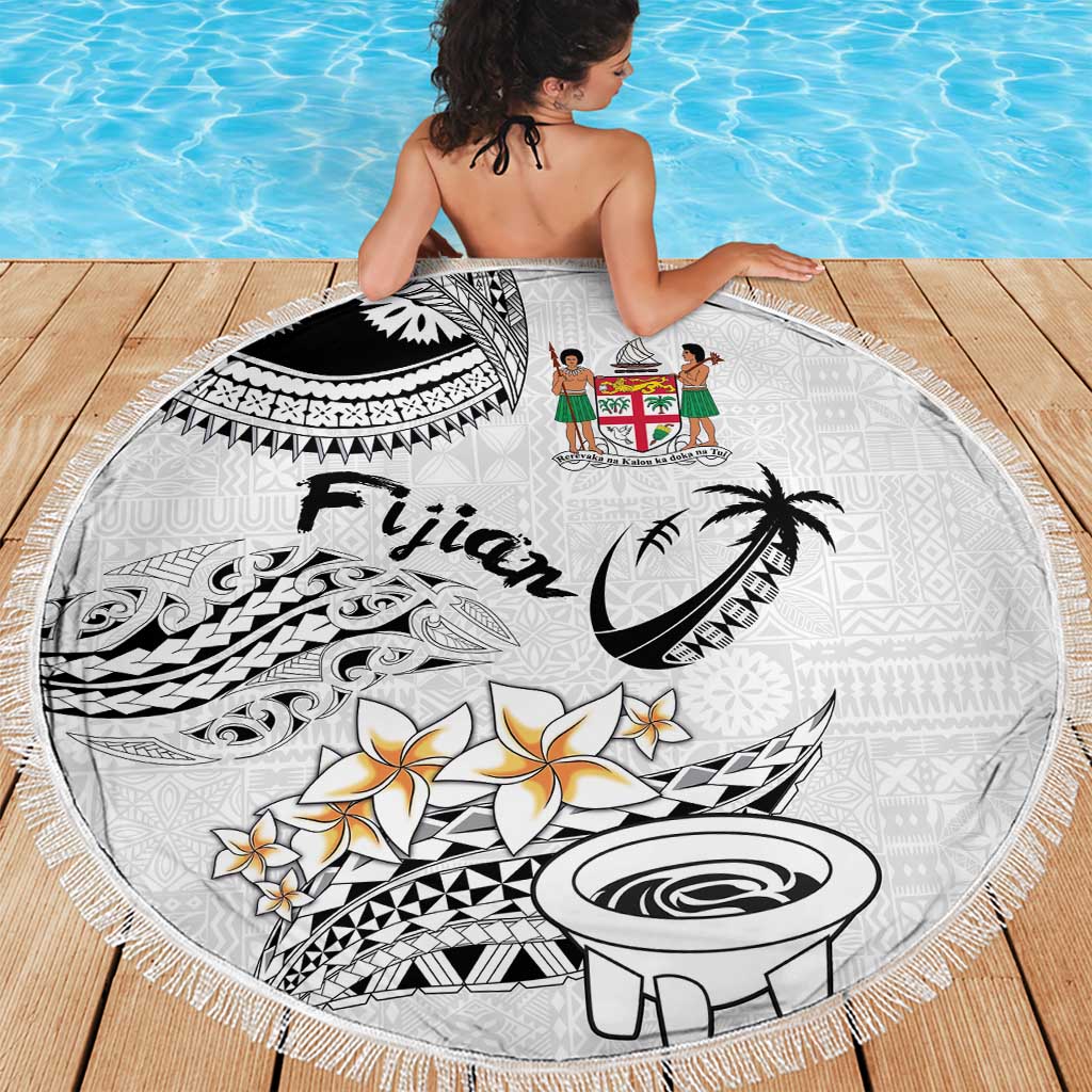Fijian Traditional Culture Beach Blanket Tapa Tribal Tattoos LT03 - Polynesian Pride