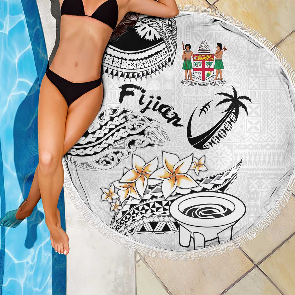 Fijian Traditional Culture Beach Blanket Tapa Tribal Tattoos LT03 - Polynesian Pride