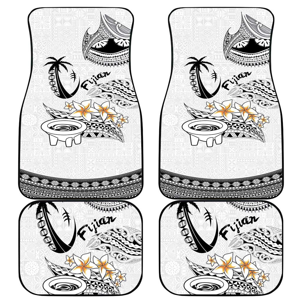 Fijian Traditional Culture Car Mats Tapa Tribal Tattoos LT03 - Polynesian Pride