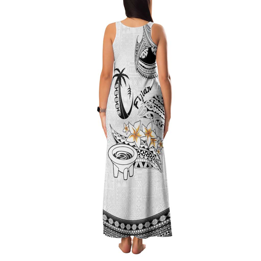 Fijian Traditional Culture Family Matching Tank Maxi Dress and Hawaiian Shirt Tapa Tribal Tattoos LT03 - Polynesian Pride
