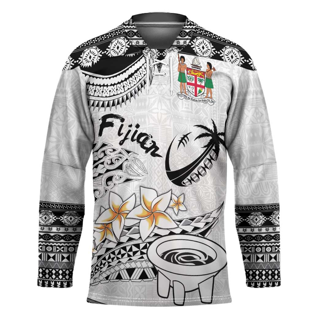 Fijian Traditional Culture Hockey Jersey Tapa Tribal Tattoos - Polynesian Pride